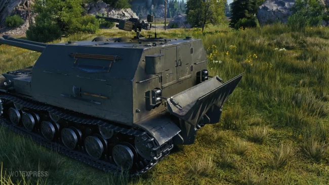 ИСУ-122-2 из обновления 1.23 в World of Tanks