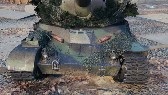 Историчный 3D-стиль «Констеласьон» для танка Bat.-Châtillon 155 58 в World of Tanks