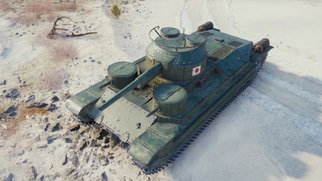 Скриншоты танка Mitsu 108 на супертесте World of Tanks