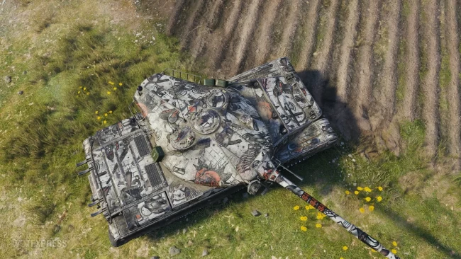2D-стиль «Болевой порог» в World of Tanks
