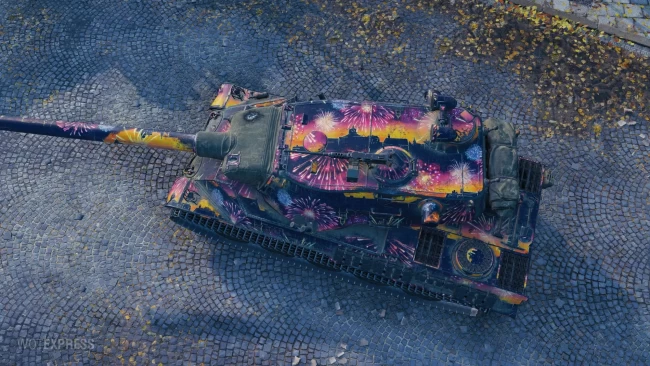 2D-стиль «Фейерверк» в World of Tanks