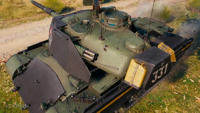 M47 Iron Arnie со своей финальной моделькой в World of Tanks