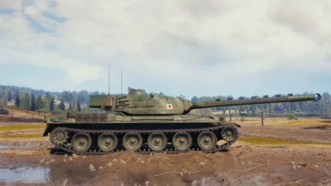 Танк Type 68 из обновления 1.23.1 World of Tanks
