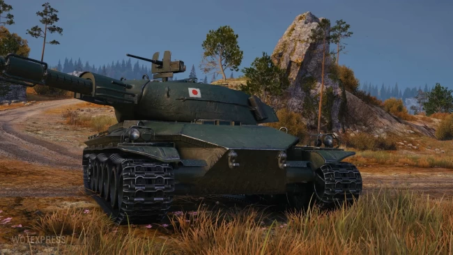 Танк Type 57 из обновления 1.23.1 World of Tanks