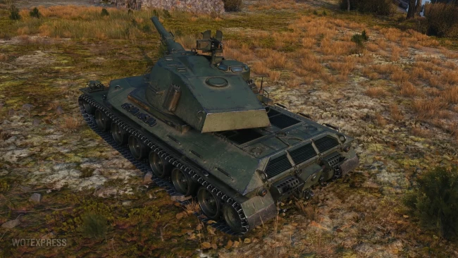 Танк Type 57 из обновления 1.23.1 World of Tanks