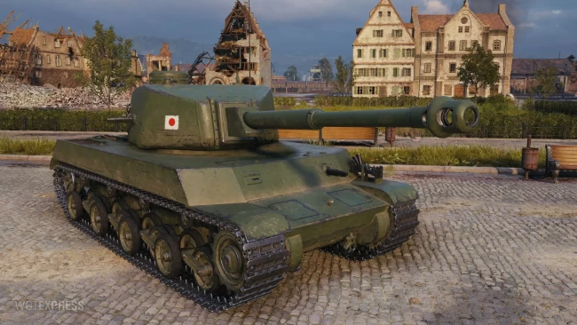 Танк Type 3 Ju-Nu из обновления 1.23.1 World of Tanks