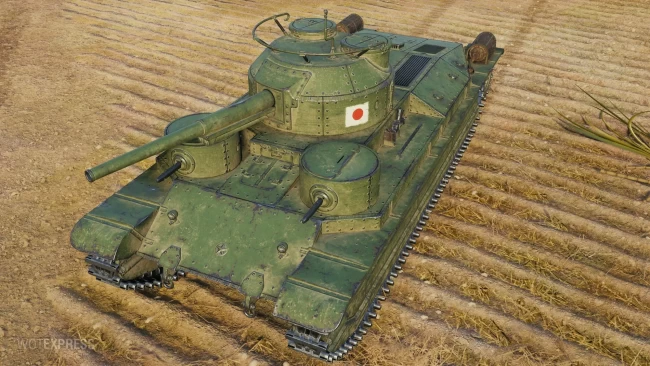Танк Mitsu 108 из обновления 1.23.1 World of Tanks