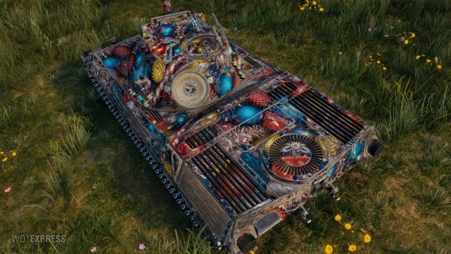 2D-стиль «Коробка с украшениями» с уникальными отметками в World of Tanks