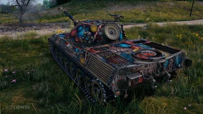 2D-стиль «Коробка с украшениями» с уникальными отметками в World of Tanks