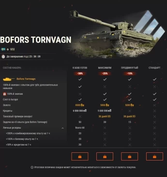 На низком старте: AMBT, Bofors Tornvagn и ИСУ-122С в World of Tanks