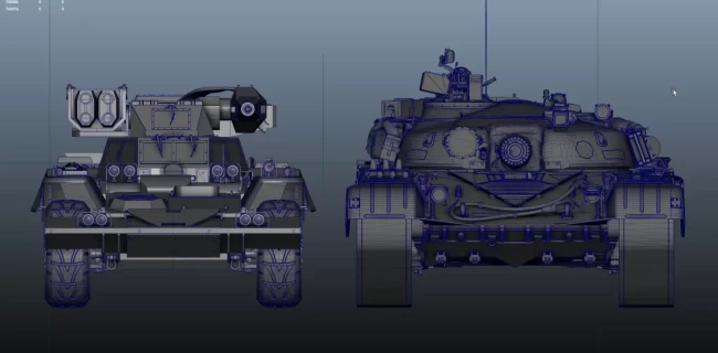 Несколько новых танков для Project CW (Cold War)