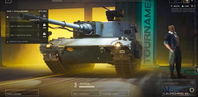 Бой на танке АКИРА (Леопард 2K Каллисто) в Project CW (Cold War)