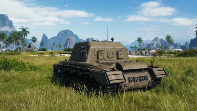 Скриншоты танка SDP 44 Burza с супертеста World of Tanks