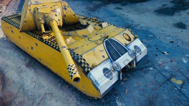 2D-стиль «Машина подана» в World of Tanks EU