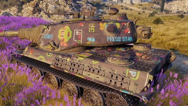 2D-стиль «8-битные Черепашки» в World of Tanks