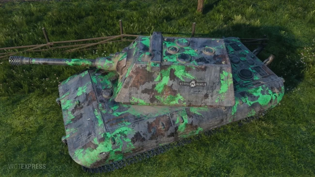 2D-стиль «Зелёная река» в World of Tanks