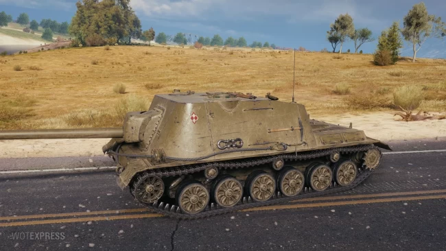 ПТ-САУ Gowika из обновления 1.24.1 в World of Tanks