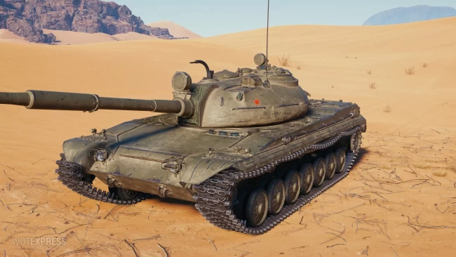 Танк Объект 168 Немецкий из обновления 1.24.1 в World of Tanks