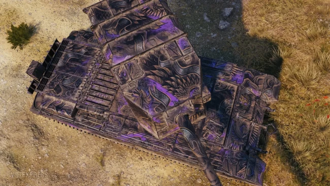 Настраиваемый 2D-cтиль «Небесный скакун» в World of Tanks