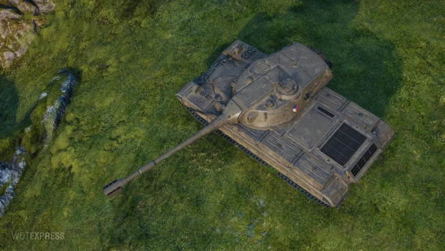 Танк Vz. 58 Medvěd из обновления 1.25 в World of Tanks