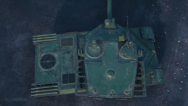 Скриншоты танка BZ-75 с теста обновления 1.19.1 в World of Tanks