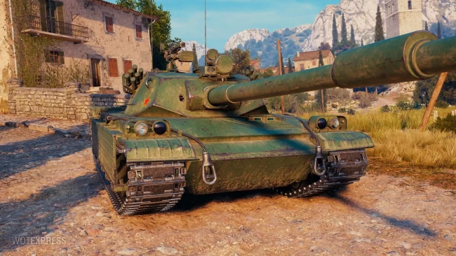 Скриншоты танка BZ-68 с общего теста обновления 1.19.1 в World of Tanks