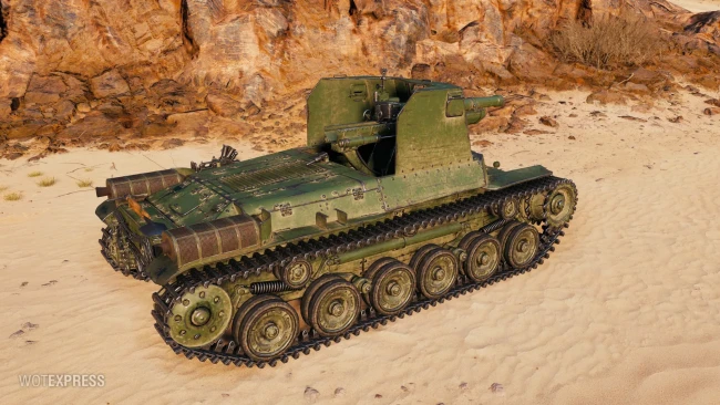 Скриншоты танка Type 1 Ho-Ni II в World of Tanks