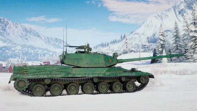 Скриншоты танка BZ-166 с общего теста обновления 1.19.1 в World of Tanks