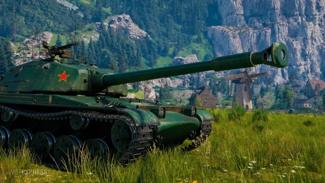 Скриншоты танка BZ-58 с общего теста обновления 1.19.1 в World of Tanks