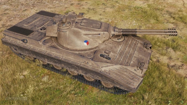 Танк LPT-67 Šelma из обновления 1.26 World of Tanks