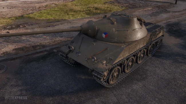 Танк Škoda T 17 из обновления 1.26 World of Tanks