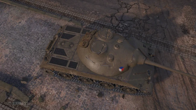 Танк Škoda T 17 из обновления 1.26 World of Tanks