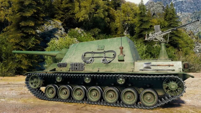 Скриншоты танка Type 5 Ho-To из обновления 1.19.1 в World of Tanks