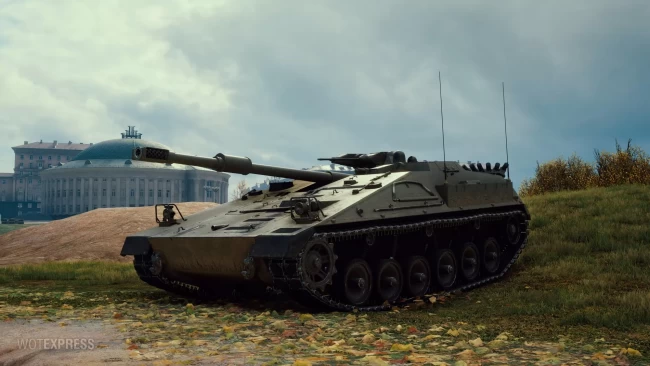 Kampfpanzer 3 Prj. 07 HK на фото из обновления 1.19.1 в World of Tanks