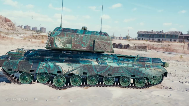 2D-стиль «Воин Запада» из обновления 1.19.1 в World of Tanks