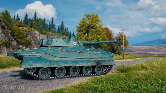 Скриншоты танка ERAC 105 Proto с супертеста World of Tanks