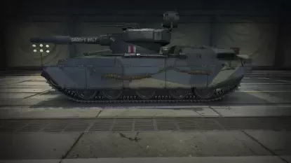 Скрытое изменение 3D-стиля «HMS Bruiser» для Caliban в World of Tanks