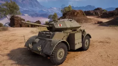 Staghound Mk. III из обновления 1.22 в World of Tanks
