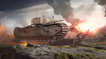 Огнемётные танки в World of Tanks?