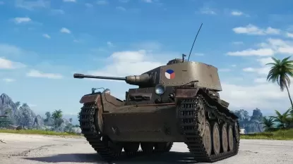 Подарочный прем танк на Новый год World of Tanks (2024) — Pzw. 39