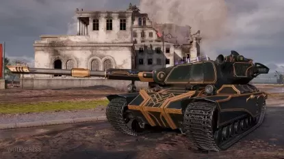 Вымышленный 3D-стиль «Юпитер Фульгур» на Super Conqueror в Мире танков в World of Tanks EU