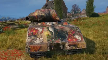 2D-стиль «Коробка котов» в World of Tanks