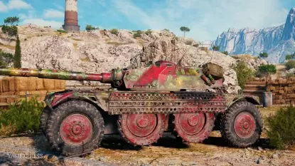 2D-стиль «Праздничное убранство» для новогоднего 40 набора Prime Gaming World of Tanks