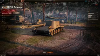 SDP 40 Zadymka — прокачиваемая ПТ 5 ур. Польши в World of Tanks