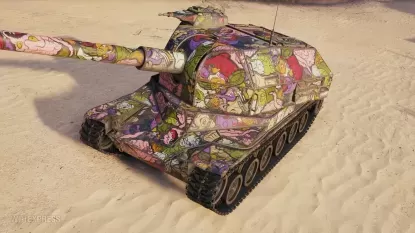 2D-стиль «Бойцы Фут» в World of Tanks