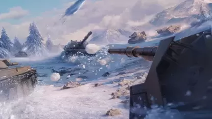 Аркада World of Tanks: Время снежков и катания на льду в!